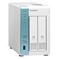 NAS QNAP TS-233, ARM Cortex A55, RAM 2GB, 2 unidades SATA de 3,5