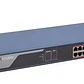 Switch PoE 16 Puertos 100Mbps, Hikvision DS-3E1318P-EI, 2 Combo Gigabit, 230W, IP Extendido - Miniatura 2