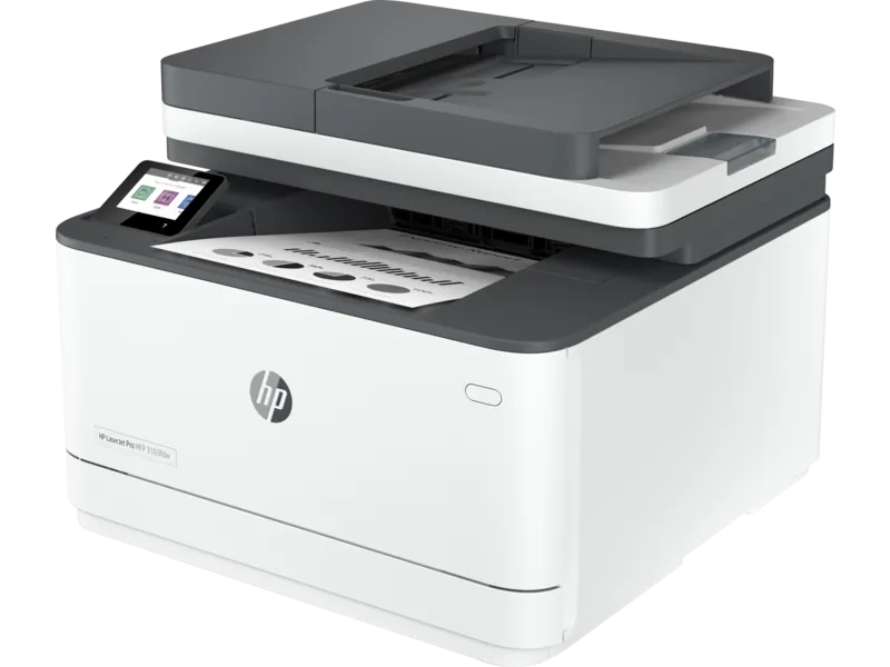 Impresora Multifuncional láser monocromática HP Laserjet Managed MFP 3103fdw, 31 ppm, Wi-Fi/LAN 2