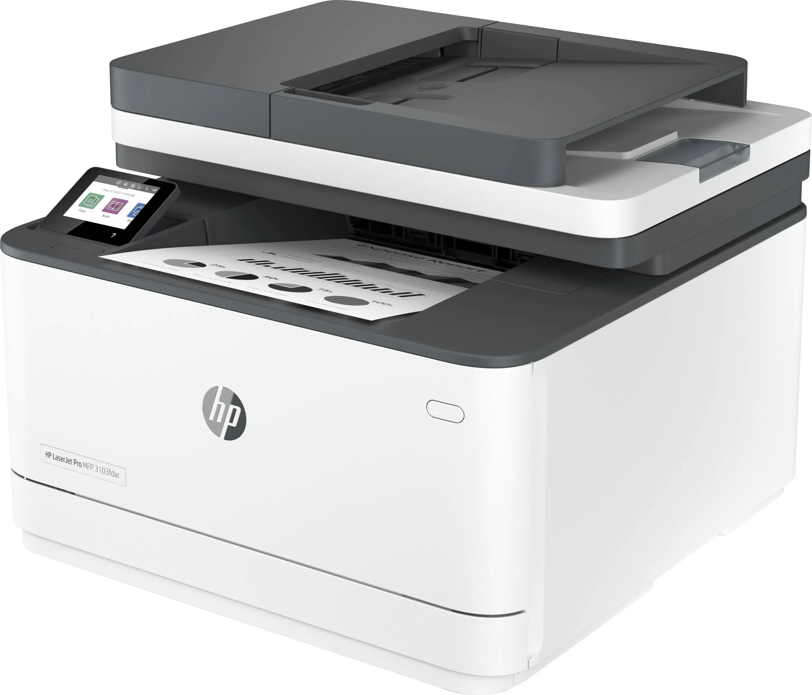 Impresora Multifuncional láser monocromática HP Laserjet Managed MFP 3103fdw, 31 ppm, Wi-Fi/LAN 5