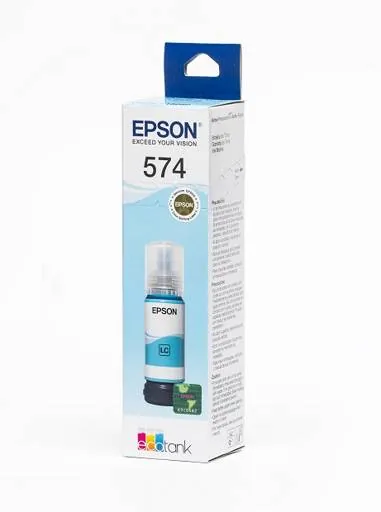 Botella de Tinta Original Epson T574 Light Cyan 2