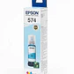 Botella de Tinta Original Epson T574 Light Cyan - Miniatura 2