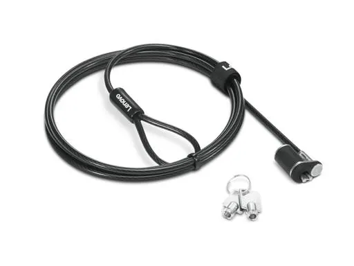 Cable de Seguridad Lenovo NanoSaver Essential, Cerradura con Llave, Acero 1