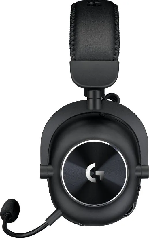 Audifonos Gamer Inalámbrico Logitech Pro X 2 Lightspeed, 2.4GHz, Bluetooth, PC, PS4, PS5, Black 9