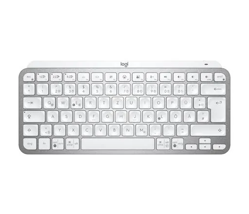 Teclado Logitech MX Keys Mini Wireless, Bluetooth, Gris, Español 1