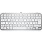 Teclado Logitech MX Keys Mini Wireless, Bluetooth, Gris, Español - Miniatura 1
