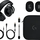 Audifonos Gamer Inalámbrico Logitech Pro X 2 Lightspeed, 2.4GHz, Bluetooth, PC, PS4, PS5, Black - Miniatura 10
