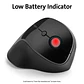 Mouse Wireless Kensington Pro Fit Ergo Vertical, 6 Botones, 1600DPI, Negro - Miniatura 8