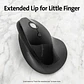 Mouse Wireless Kensington Pro Fit Ergo Vertical, 6 Botones, 1600DPI, Negro - Miniatura 11