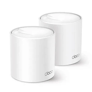 Pack de 2, Sistema Mesh Wi-Fi 6 TP-Link Deco X50 AX3000, Hasta 3000 Mbps, Hasta 370m*2