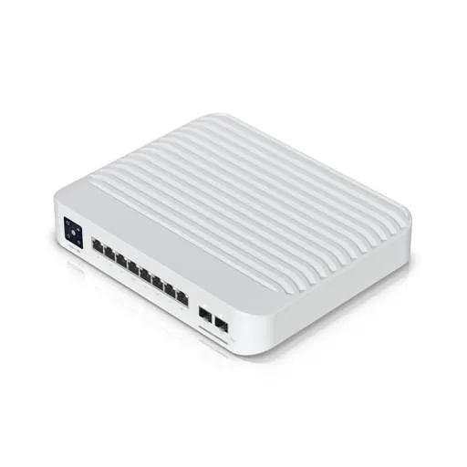 Switch UniFi Ubiquiti USW-PRO-8-POE - 8x1000PoE, 2-SFP+ 10G, 120W Total 1