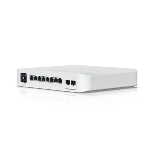Switch UniFi Ubiquiti USW-PRO-8-POE - 8x1000PoE, 2-SFP+ 10G, 120W Total 2