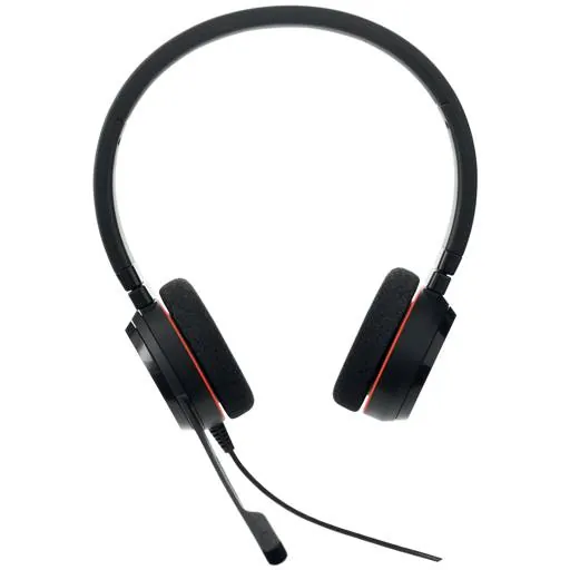 Jabra Evolve 20 Duo MS USB-C/A - Auriculares Estéreo con Micrófono y Cancelación de Ruido 2