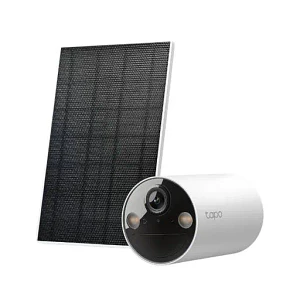 Kit de cámara de seguridad TP-Link Tapo C410 Wi-Fi 2K con batería y panel solar IP65