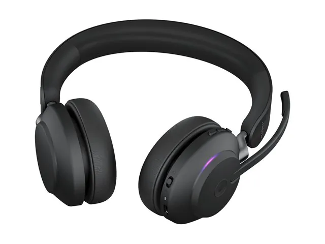 Diadema Jabra Evolve2 65 MS, Estéreo, Bluetooth 5.0, USB, Micrófono plegable, Color negro 7