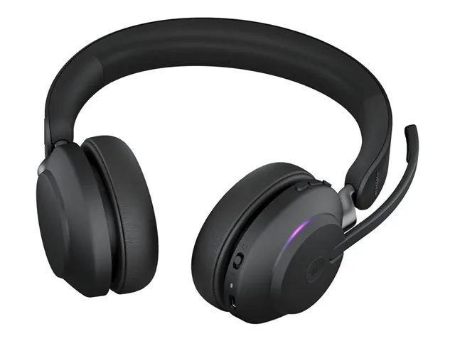 Diadema Jabra Evolve2 65 MS, Estéreo, Bluetooth 5.0, USB, Micrófono plegable, Color negro 6