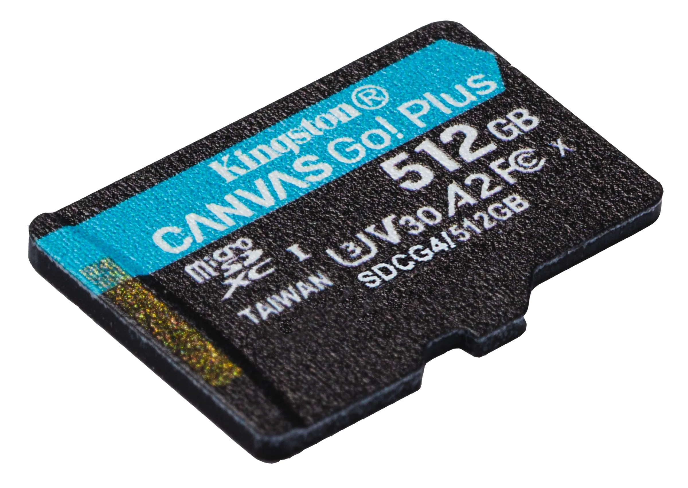 Memoria microSD Kingston Canvas Go! Plus 512GB microSD V30 + Adaptador SD 6