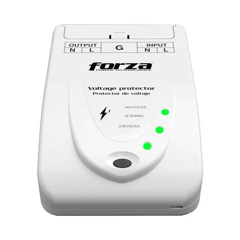 Protector de Voltaje Forza FVP-6630B - 6600W, 30A, 4HP, 220V, 880J, Temporizador 3