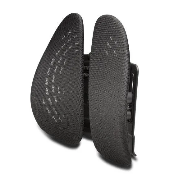 Cojín Lumbar Kensington SmartFit Back Rest, Negro 1
