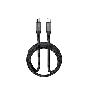 Cable Trenzado USB-C a USB-C Klip Xtreme PowerGo 250 60W 1.8