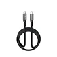 Cable Trenzado USB-C a USB-C Klip Xtreme PowerGo 250 60W 1.8 - Miniatura 1