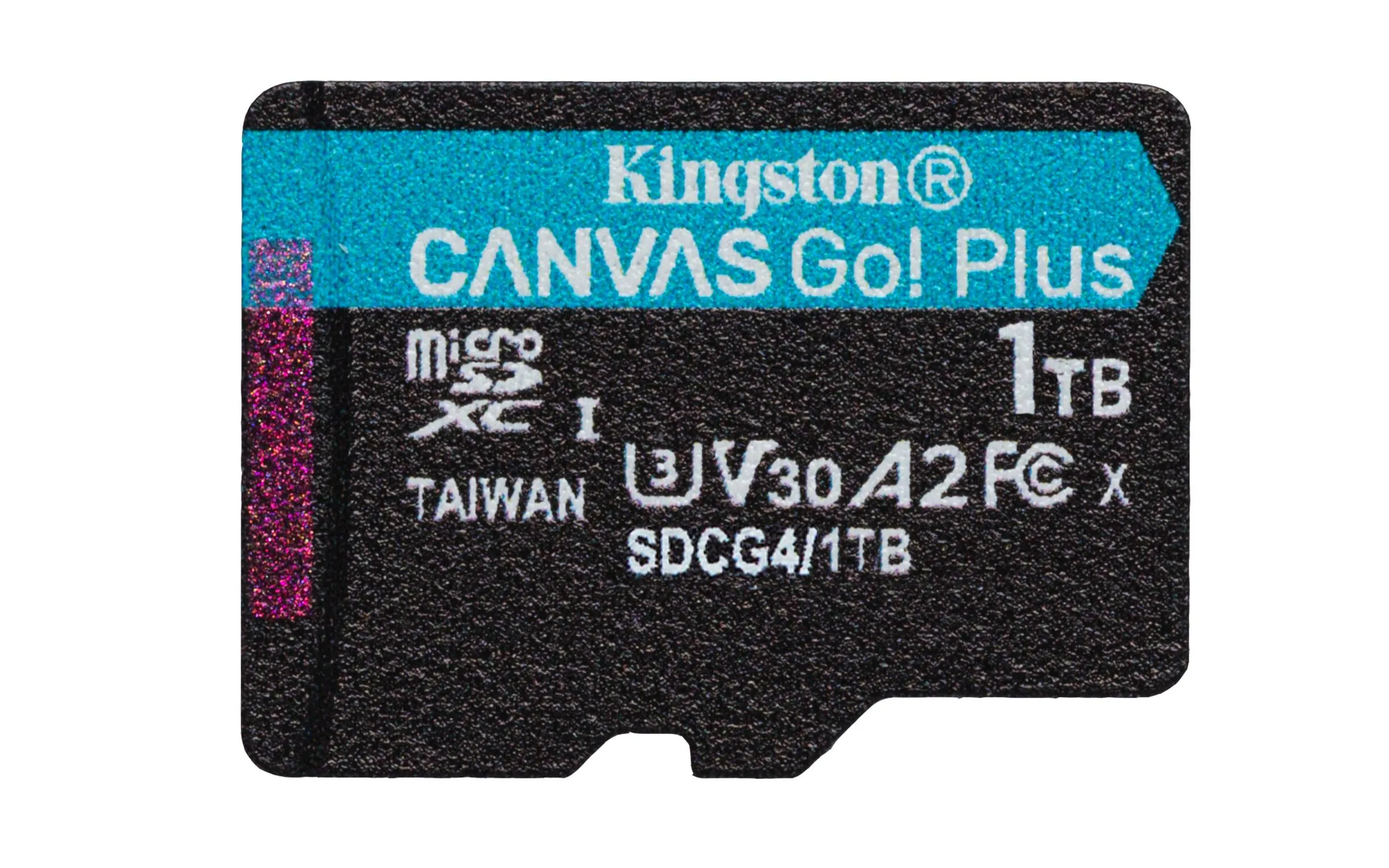 Memoria microSD Kingston Canvas Go! Plus 1TB microSD V30 + Adaptador SD 4