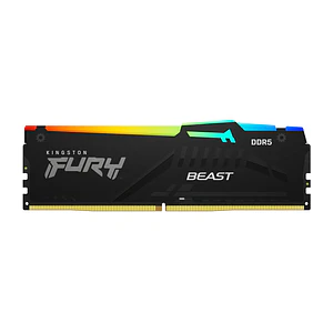 Memoria Ram DDR5 8GB 5600MT/s Kingston FURY Beast RGB CL36 DIMM