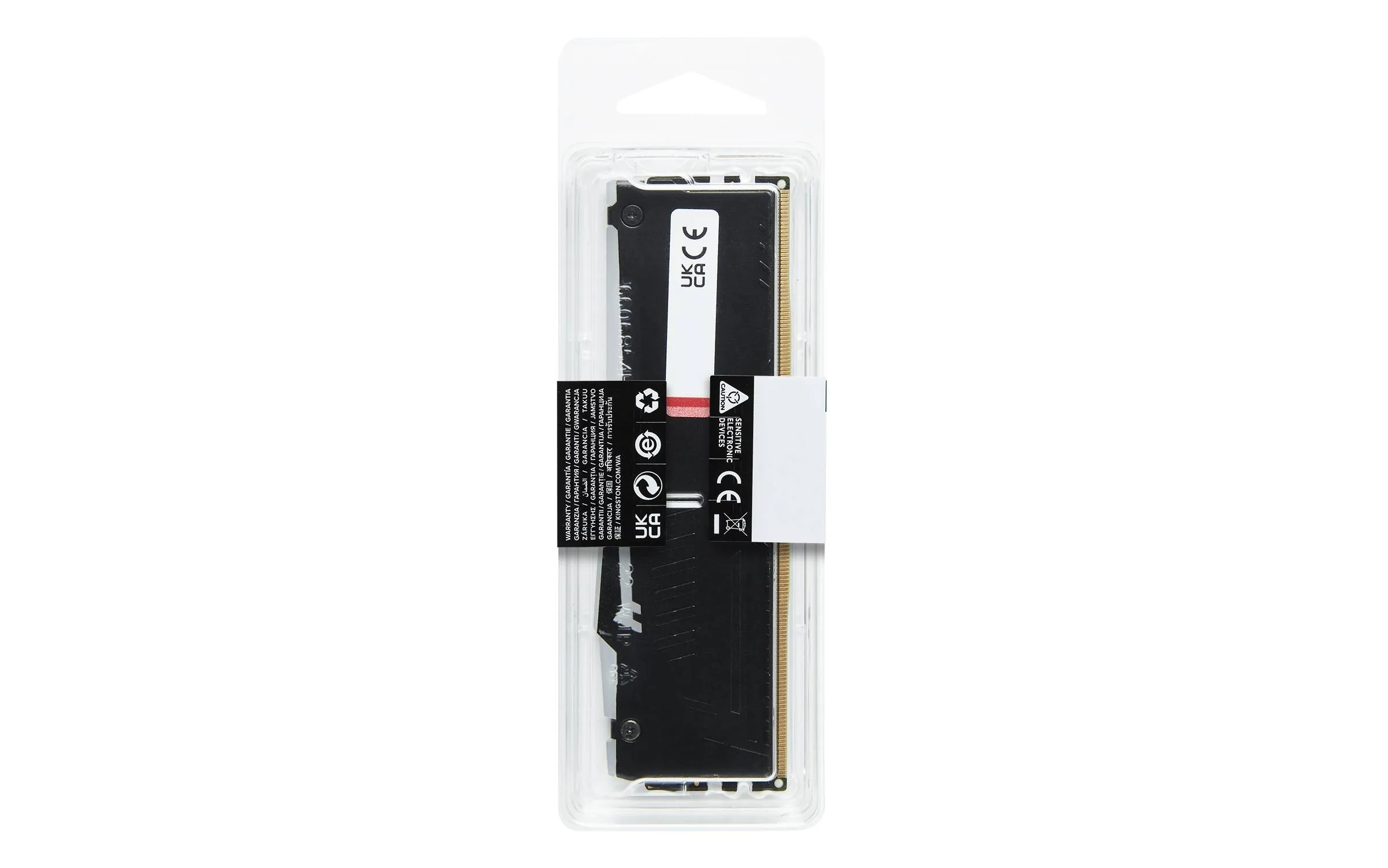 Memoria Ram DDR5 8GB 5600MT/s Kingston FURY Beast RGB CL36 DIMM 5