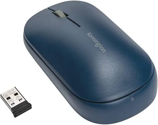 Mouse Kensington Dual SureTrack, Bluetooth/Dongle USB, 3 Botones, 2400DPI, Azul 1