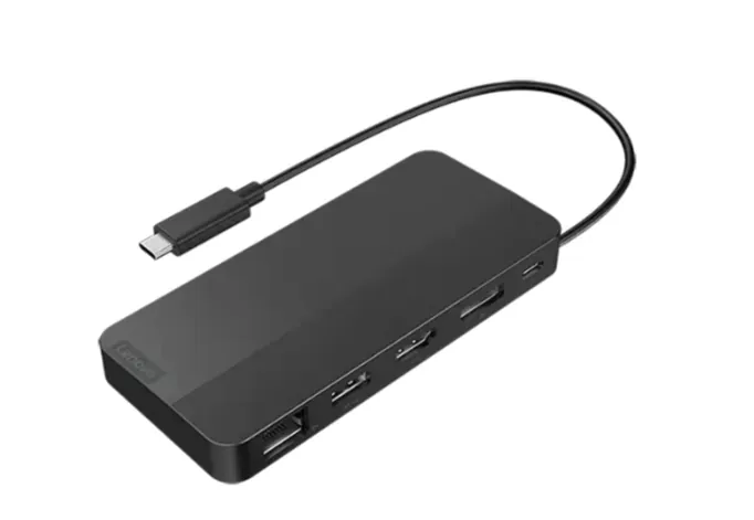 Adaptador Docking Station Lenovo USB-C Dual Display Travel Dock 7