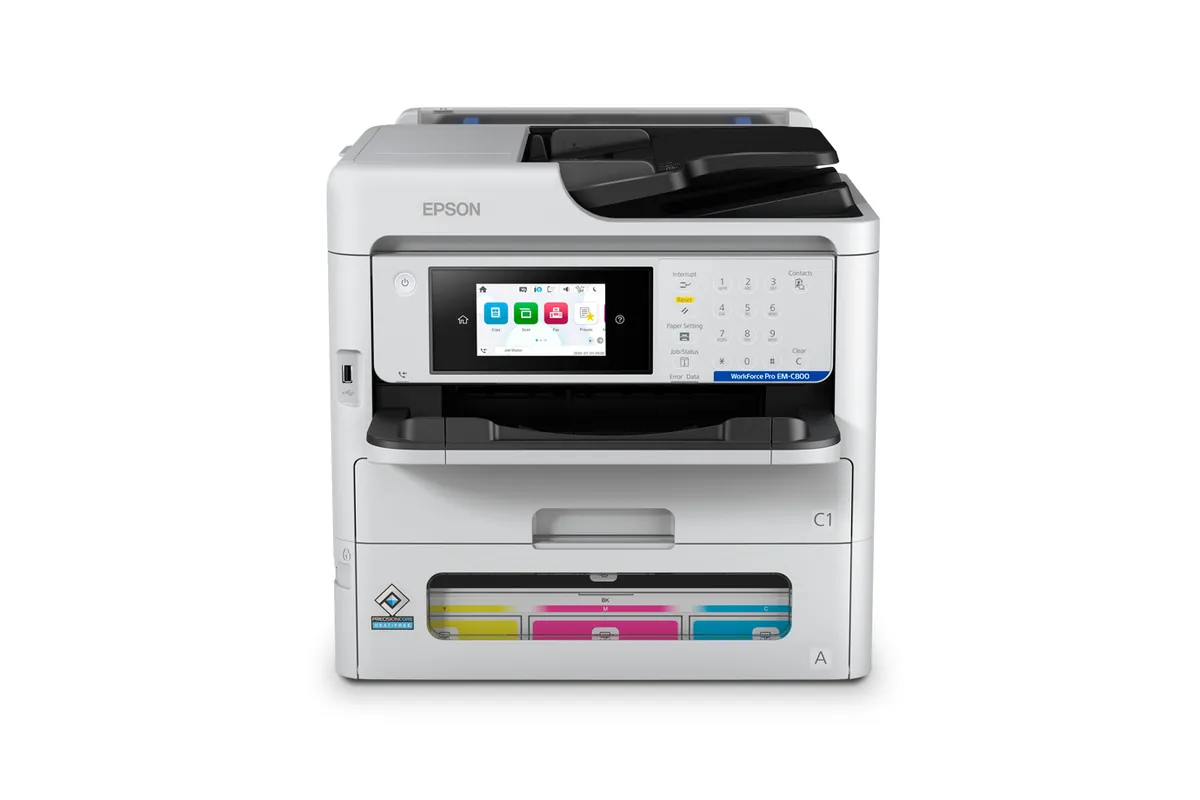 Impresora Multifuncional a Color WorkForce Pro EM-C800 para Grupos de Trabajo 8