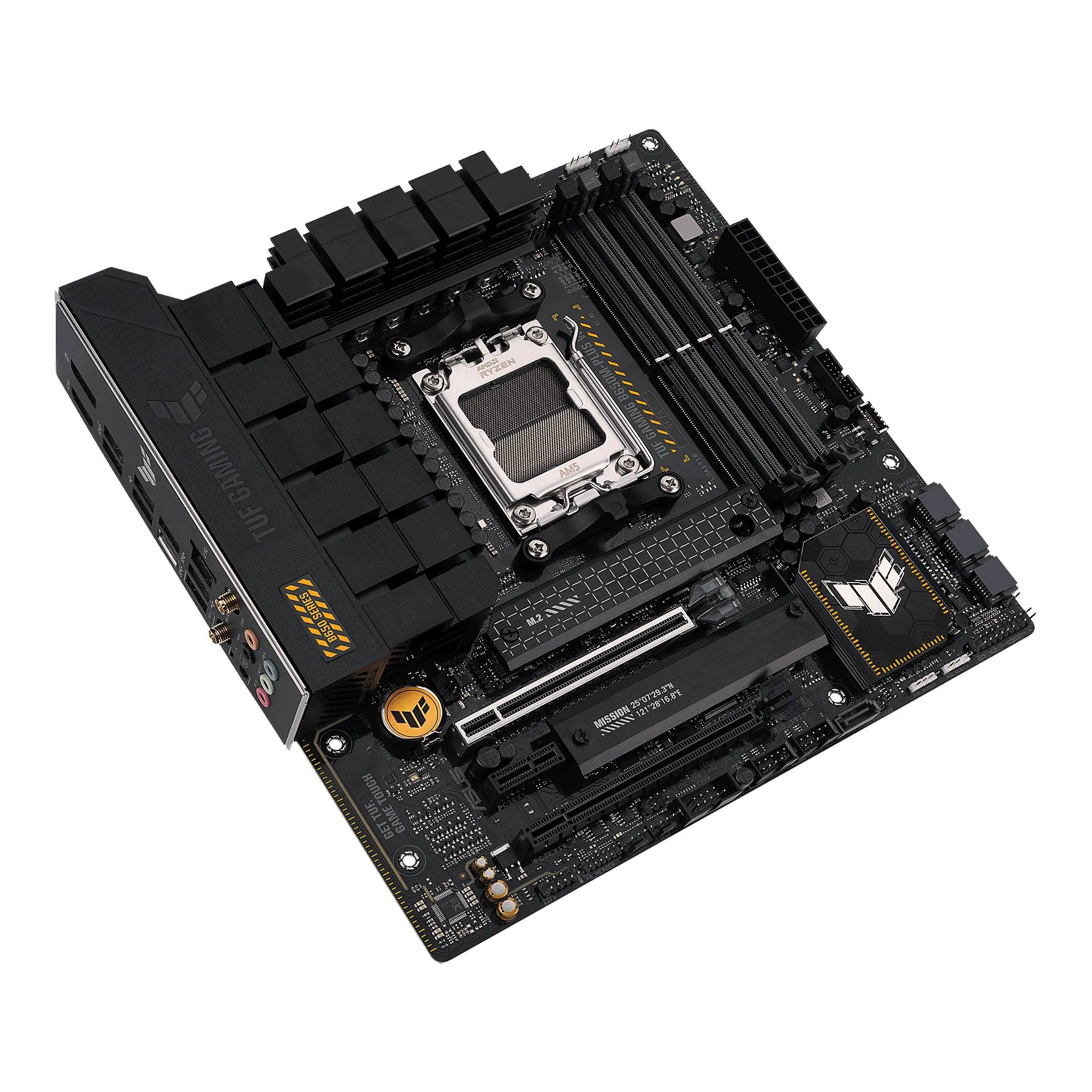 Placa Madre ASUS TUF Gaming B650M-Plus WIFI, AMD AM5, 4xDIMM DDR5, DP, HDMI, 2xM.2, Micro-ATX 6
