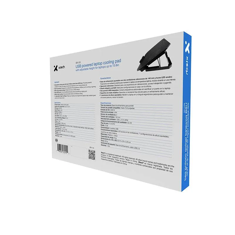 Base enfriamiento para Notebook hasta 15.6