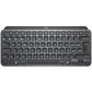 Teclado Inalámbrico Logitech MX Keys Mini Wireless, Carga USB, Bluetooth, Grafito, Español - Miniatura 1
