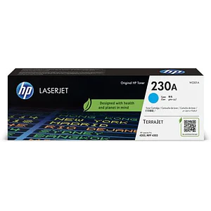 Cartucho de tóner original HP LaserJet 230A cian (W2301A)