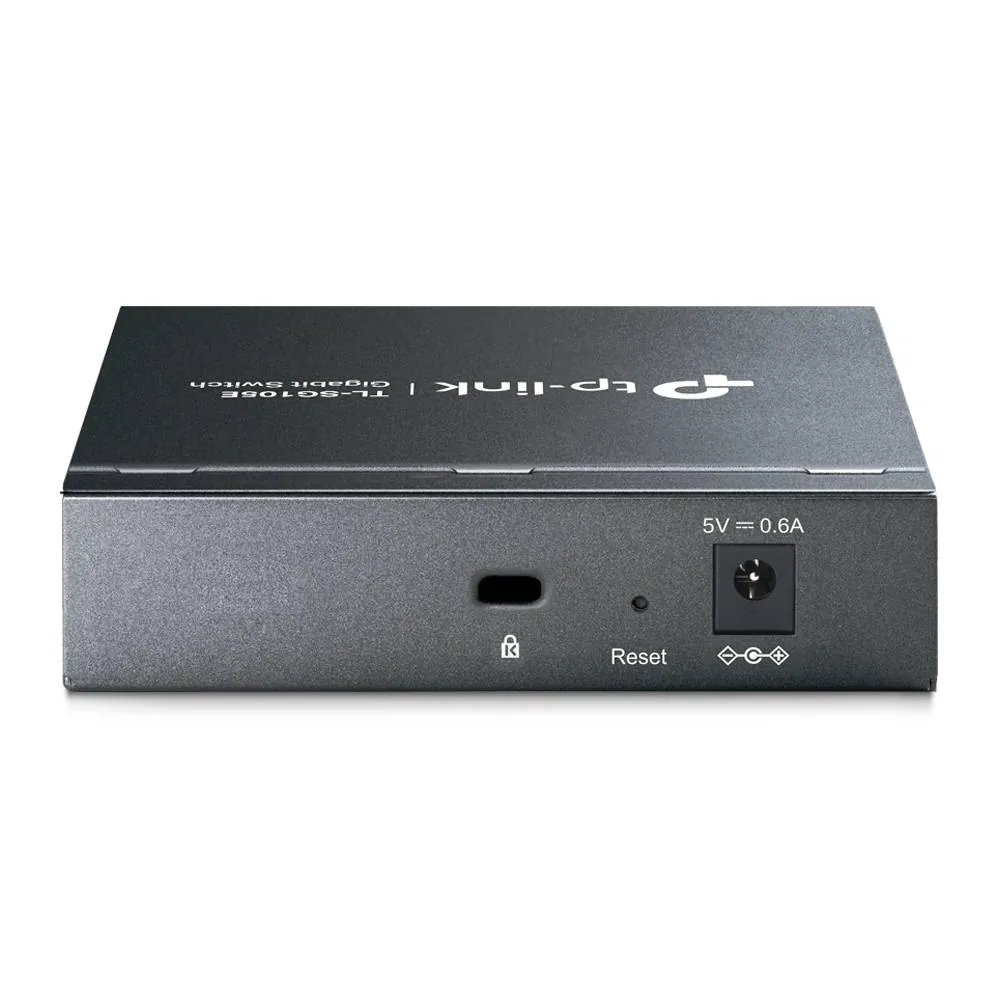 Switch Inteligente Sencillo Gigabit TP-Link TL-SG105E, 5 Puertos RJ45 10/100/1000Mbps 5