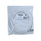 Cable Patch LINKMADE Cat6 Blanco LSZH U/UTP 5 metros Inyectado Multifilar de Alta Estabilidad - Miniatura 3