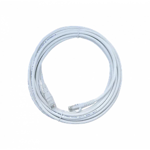 Cable Patch LINKMADE Cat6 Blanco LSZH U/UTP 5 metros Inyectado Multifilar de Alta Estabilidad
