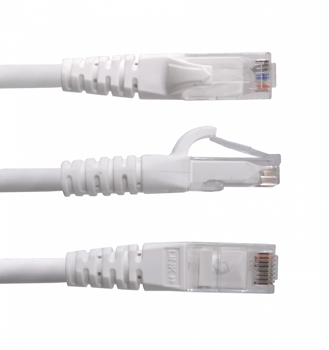 Cable Patch LINKMADE Cat6 Blanco LSZH U/UTP 5 metros Inyectado Multifilar de Alta Estabilidad 2