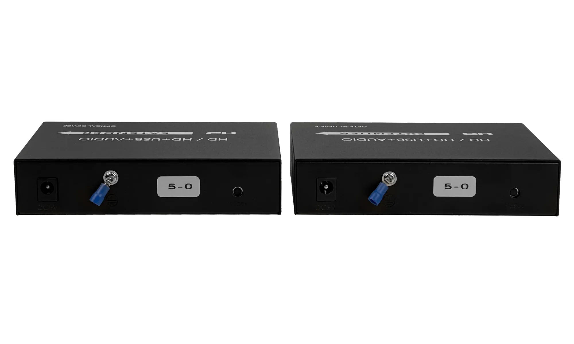 Extensor HDMI de Fibra Óptica 20km 1080p FullHD, 1 Entrada / 2 Salidas, Incluye Adaptador 5VDC 5