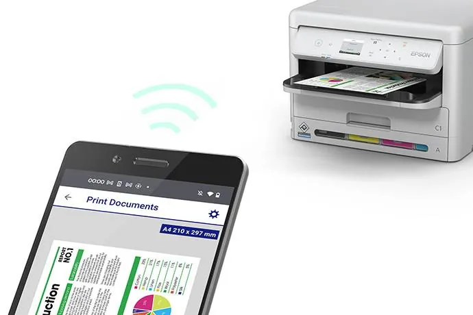 Impresora Tinta Color Epson WorkForce Pro WF-C5390, 25ppm (negro/color), Wifi, Ethernet 8
