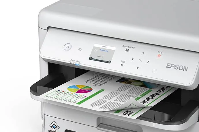 Impresora Tinta Color Epson WorkForce Pro WF-C5390, 25ppm (negro/color), Wifi, Ethernet 9