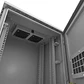 Gabinete exterior Nexxt NPC-O15U66P 15U 600x600mm para poste en acero SPCC gris claro - Miniatura 5