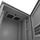 Gabinete exterior Nexxt NPC-O9U66P 9U 600x600mm para poste en acero SPCC gris claro - Miniatura 6