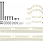 Kit Montaje Poste  para Racks Exterior RK10LK RK17LK - Miniatura 1
