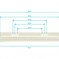 Kit Montaje Poste  para Racks Exterior RK10LK RK17LK - Miniatura 3