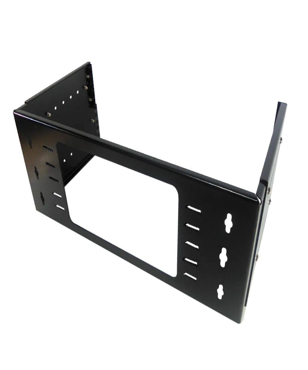 Bracket Mural Abierto 8U Ajustable con Bisagra 2