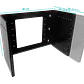 Bracket Mural Abierto 8U Ajustable con Bisagra - Miniatura 3