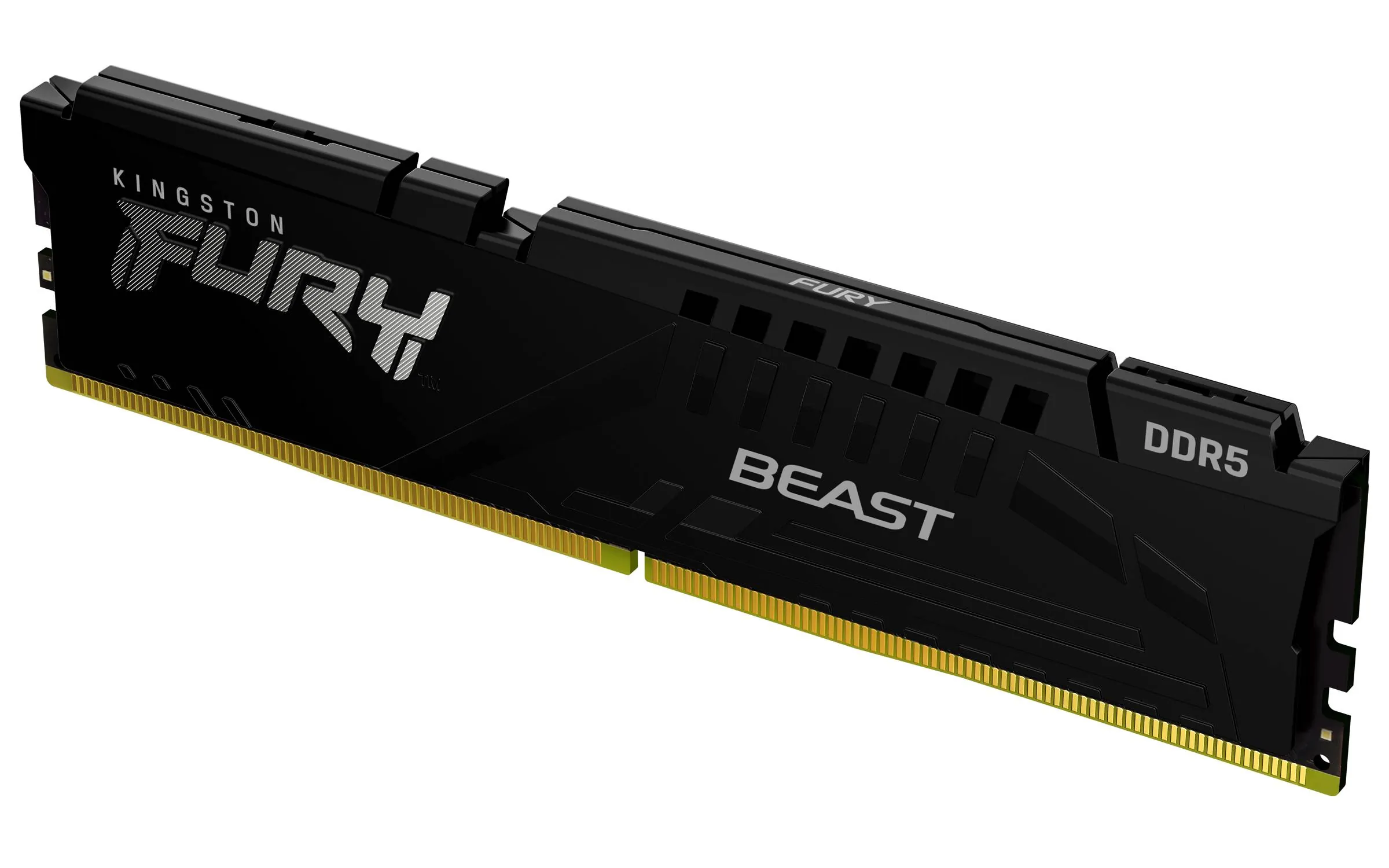 Memoria RAM Kingston Fury Beast Black, 32GB DDR5, 6000MT/s, CL36, DIMM  1
