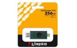 Pendrive Kingston DataTraveler Duo G2 256GB – USB-A y USB-C dual 7